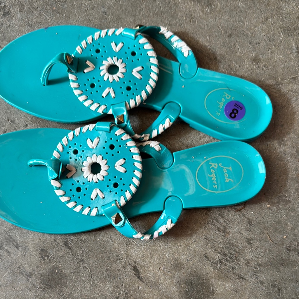 Jack Rogers Vibrant Blue Sandals